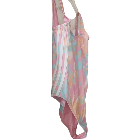 ONE PIECE SWIMSUIT MULTICOLOR TIE DYE SZ SMALL NWT - Picture 5 of 5